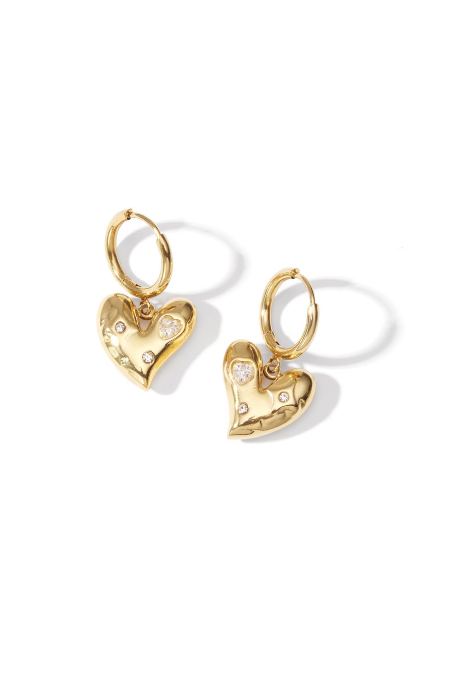 Shiny Heart Oorbellen