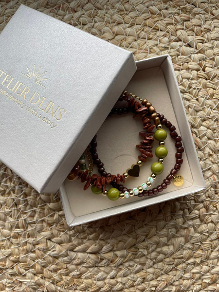 Armband Chocolat Munt