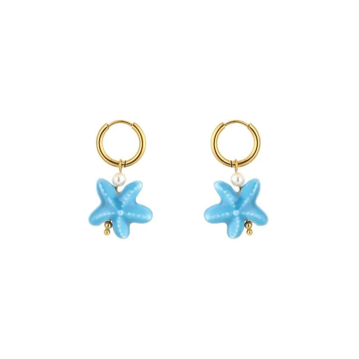Blue Summer Oorbellen