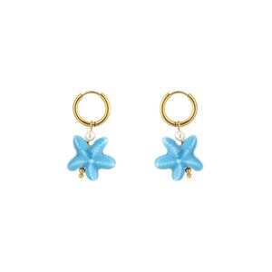 Blue Summer Oorbellen